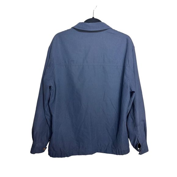 Peter Millar Gregory Blue Water Repel Microfiber Jacket Coat Size Medium Men's - Picture 2 of 7